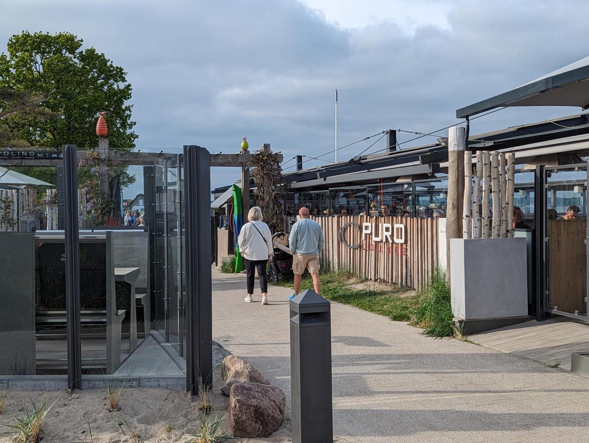 Panorama-Meerblick Am Scharbeutzer Strand Buitenkant foto