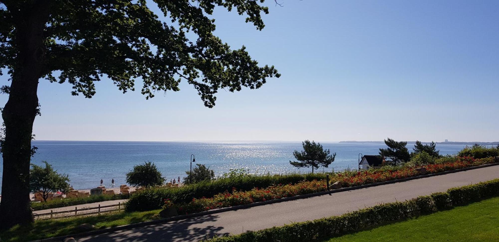 Panorama-Meerblick Am Scharbeutzer Strand Buitenkant foto