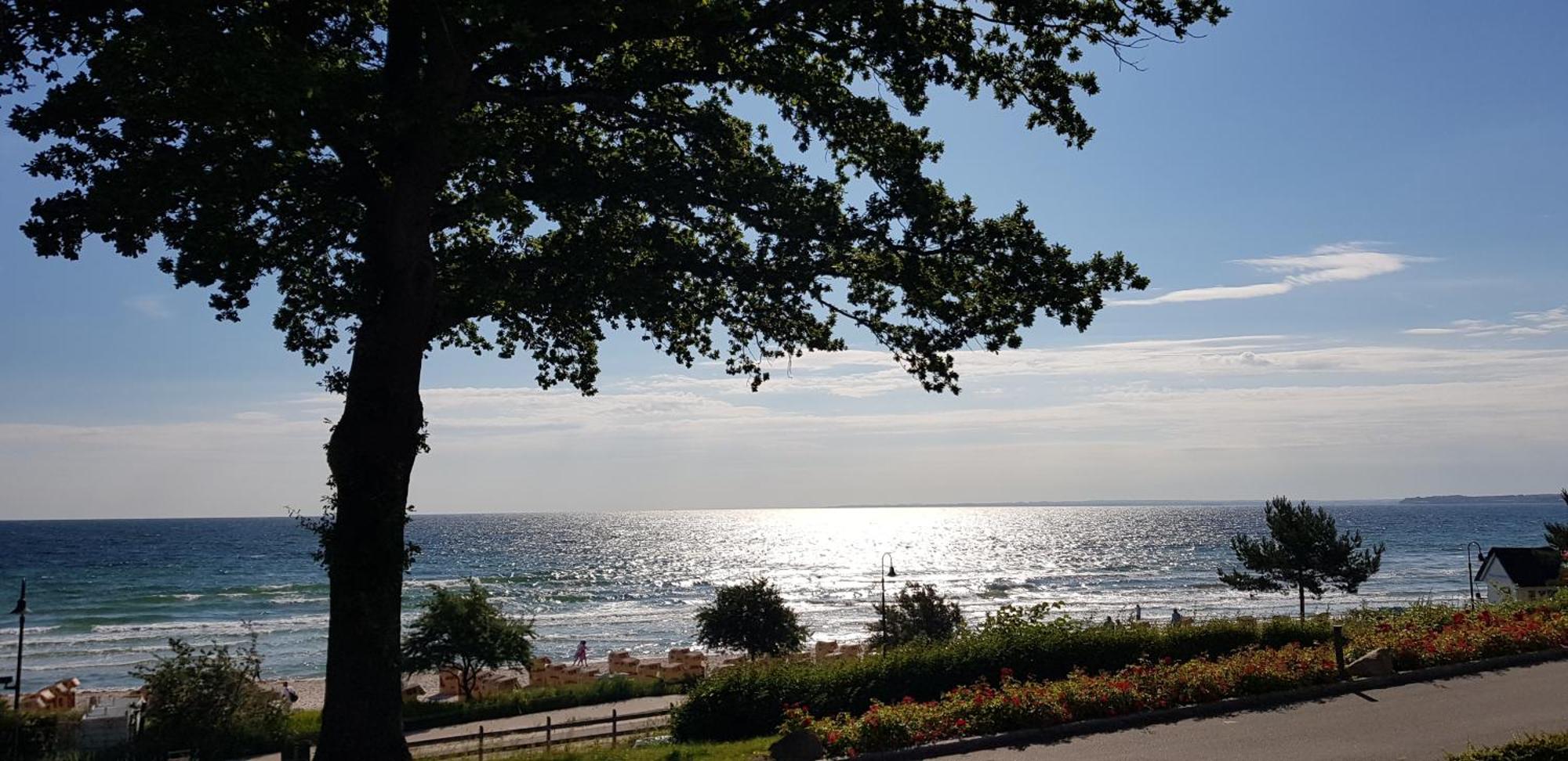 Panorama-Meerblick Am Scharbeutzer Strand Buitenkant foto