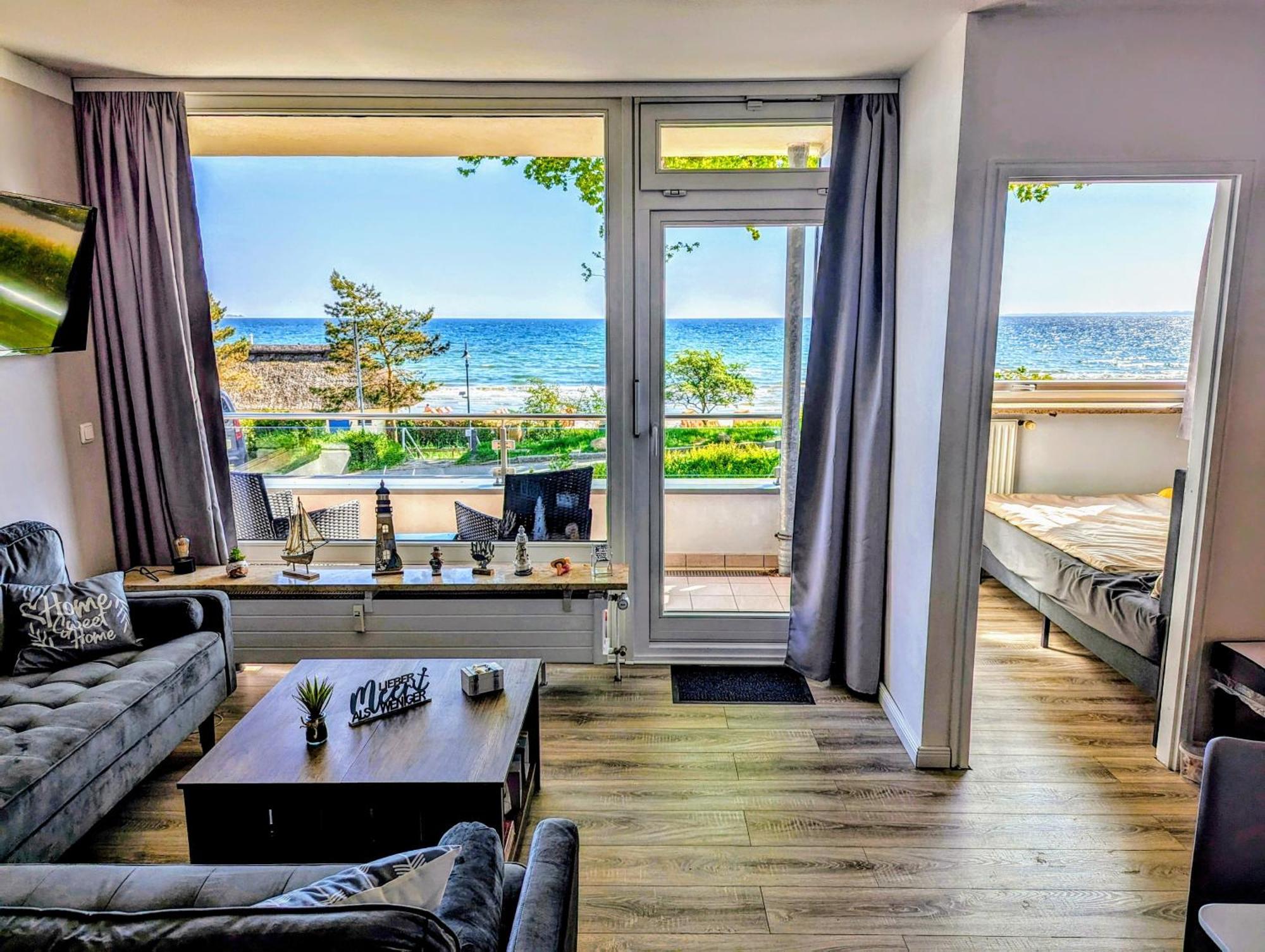 Panorama-Meerblick Am Scharbeutzer Strand Buitenkant foto